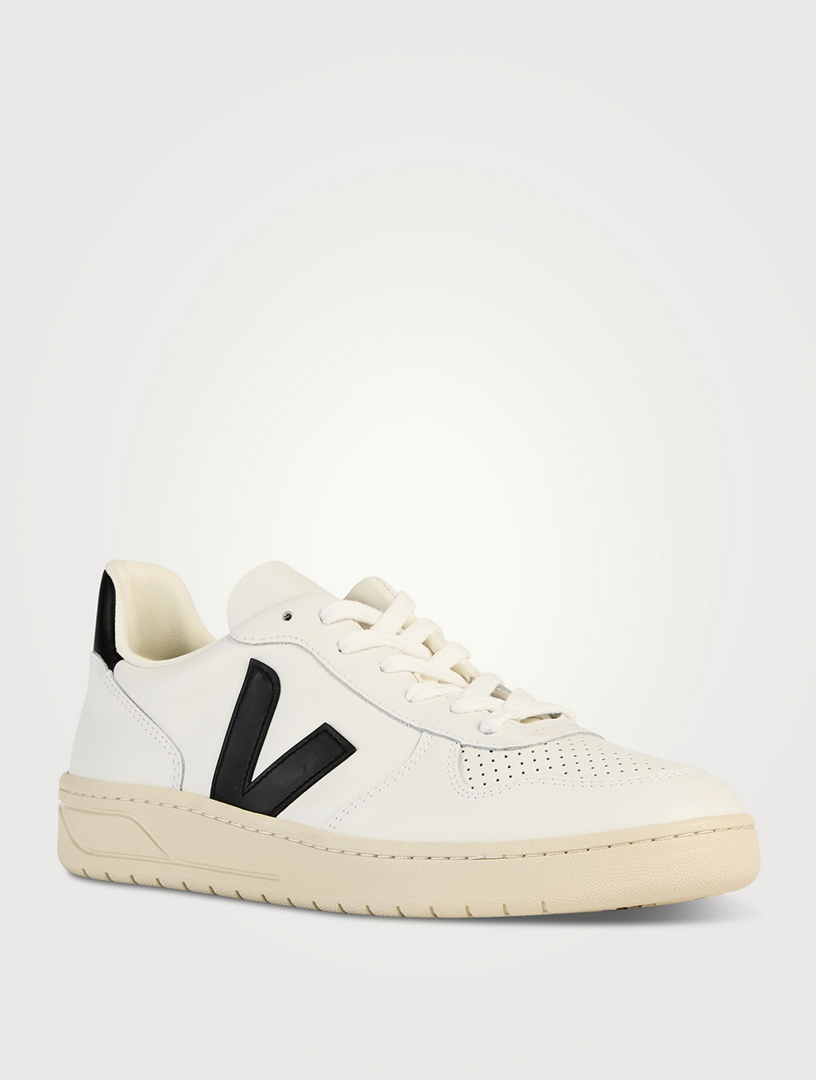 V-10 Leather Sneakers