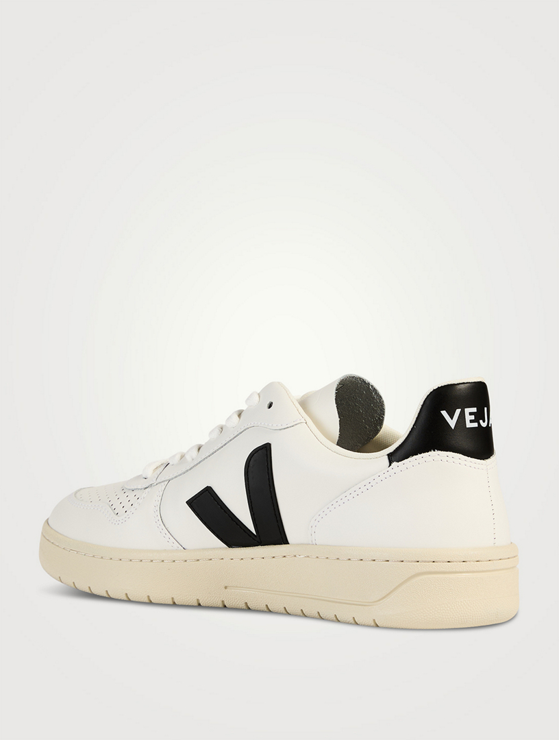 V-10 Leather Sneakers
