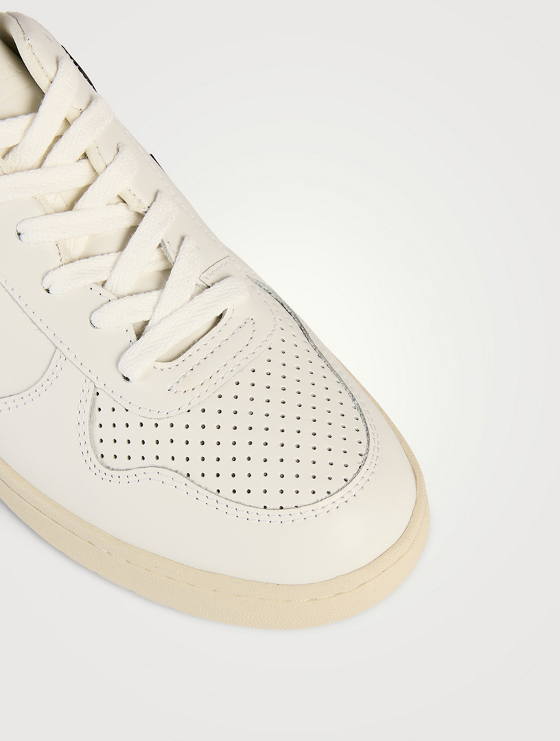 V-10 Leather Sneakers