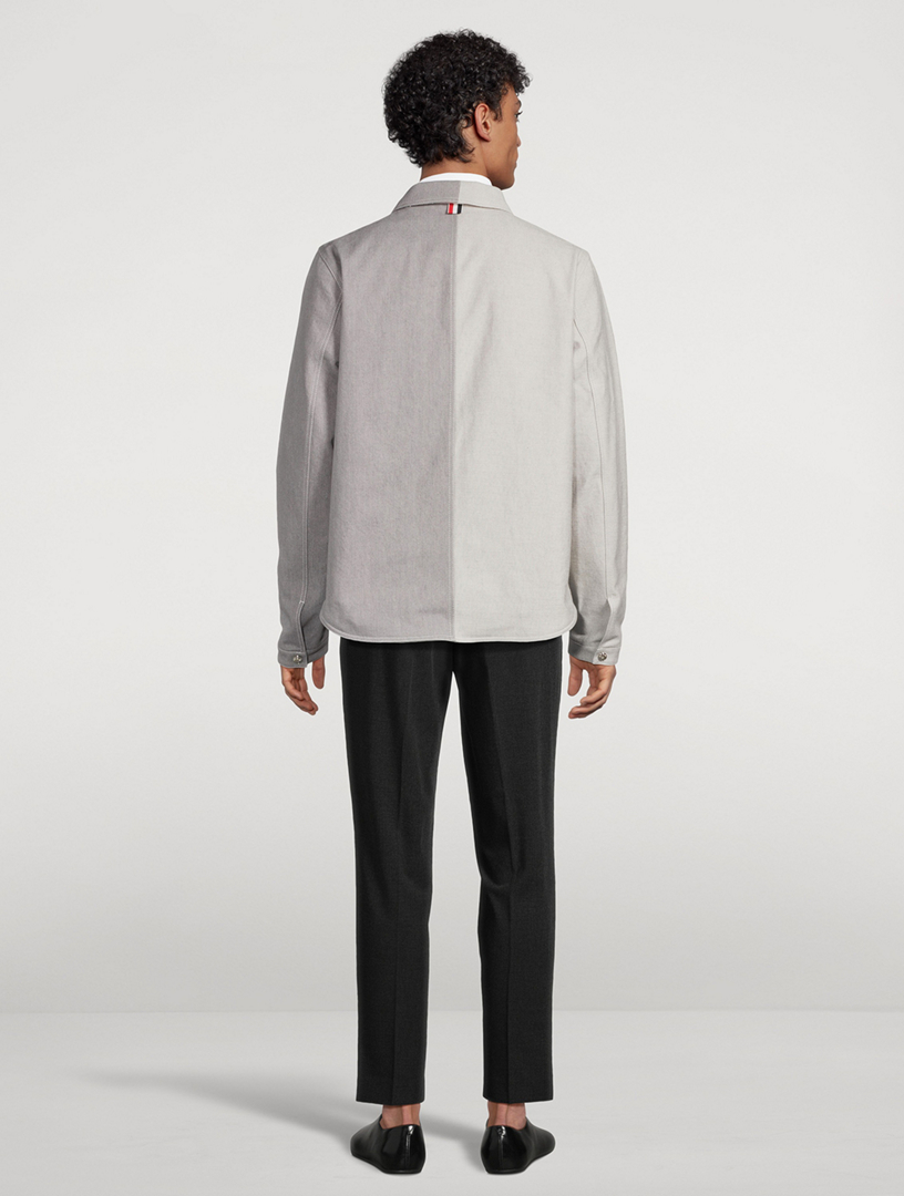 Denim Utility Shirt Jacket