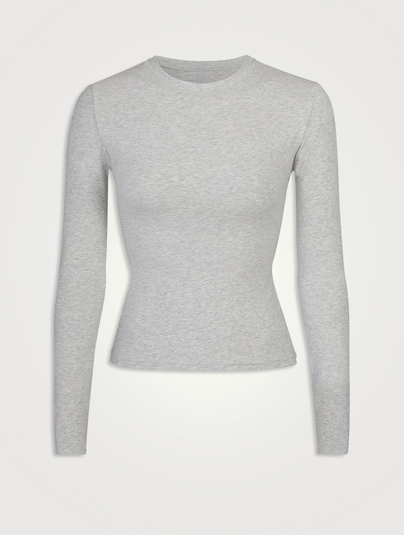 Cotton Jersey Long-Sleeve T-Shirt