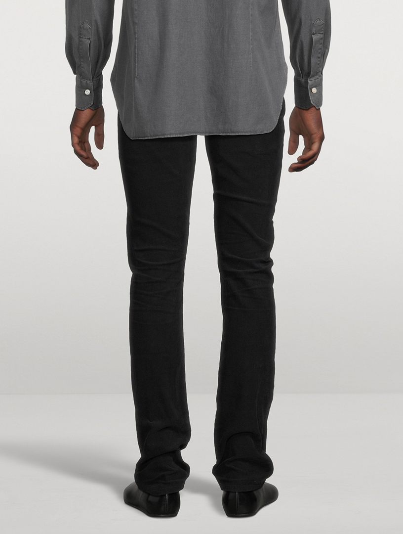 Micro Corduroy Slim-Fit Jeans