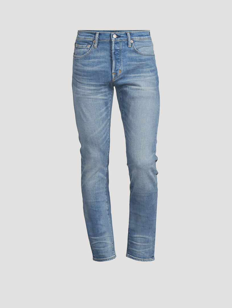 Broken Twill Slim-Fit Jeans