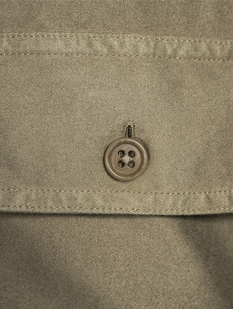 Light Moleskin Military Shirt