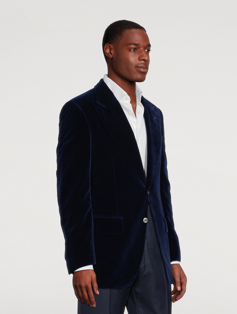 TOM FORD Atticus Velvet Jacket Holt Renfrew