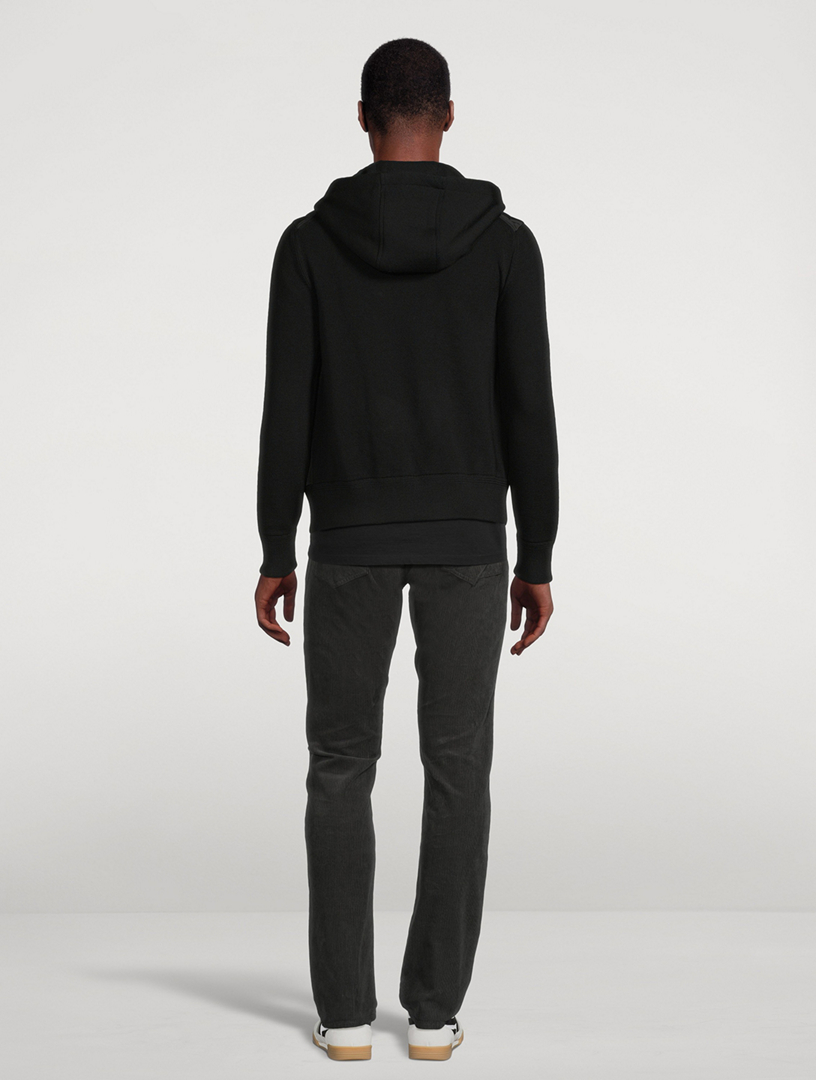 Wool And Nylon Quilted Jacket