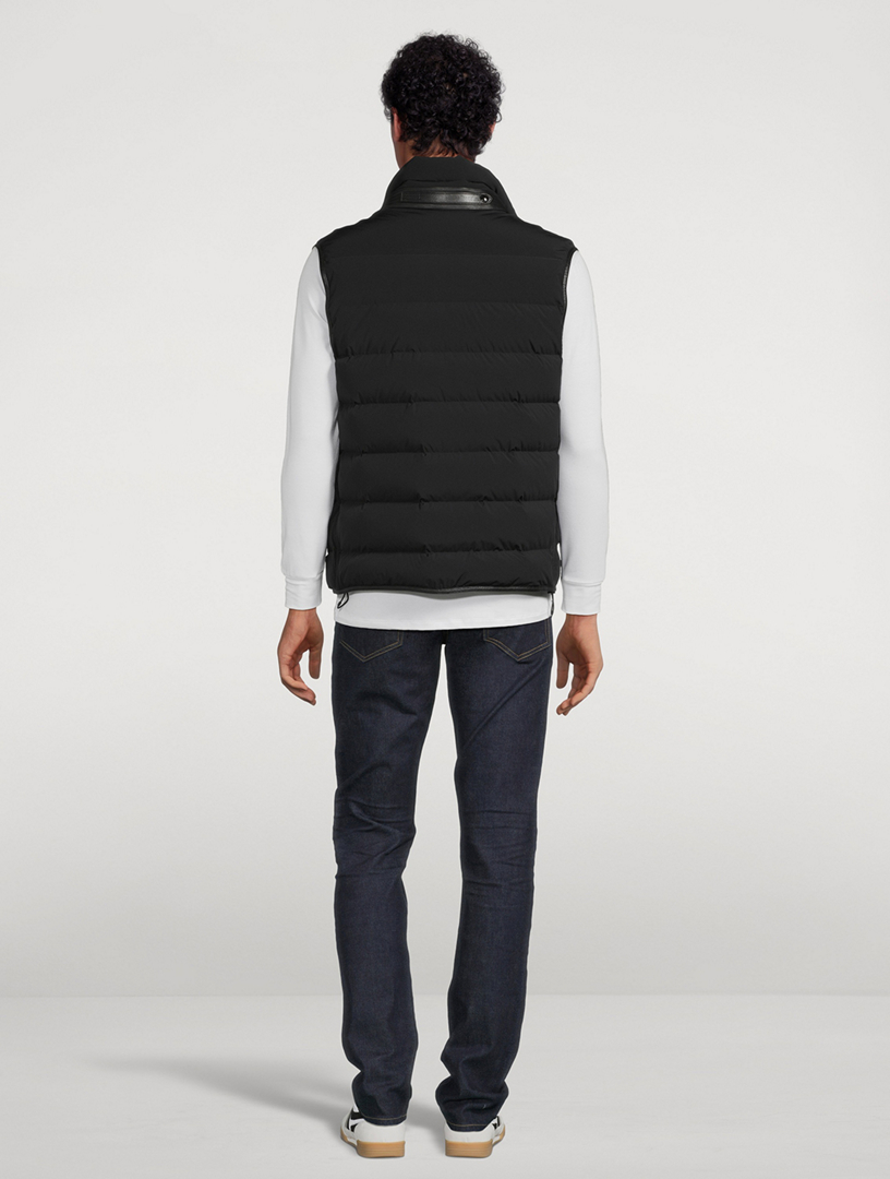 Stretch Nylon Puffer Gilet