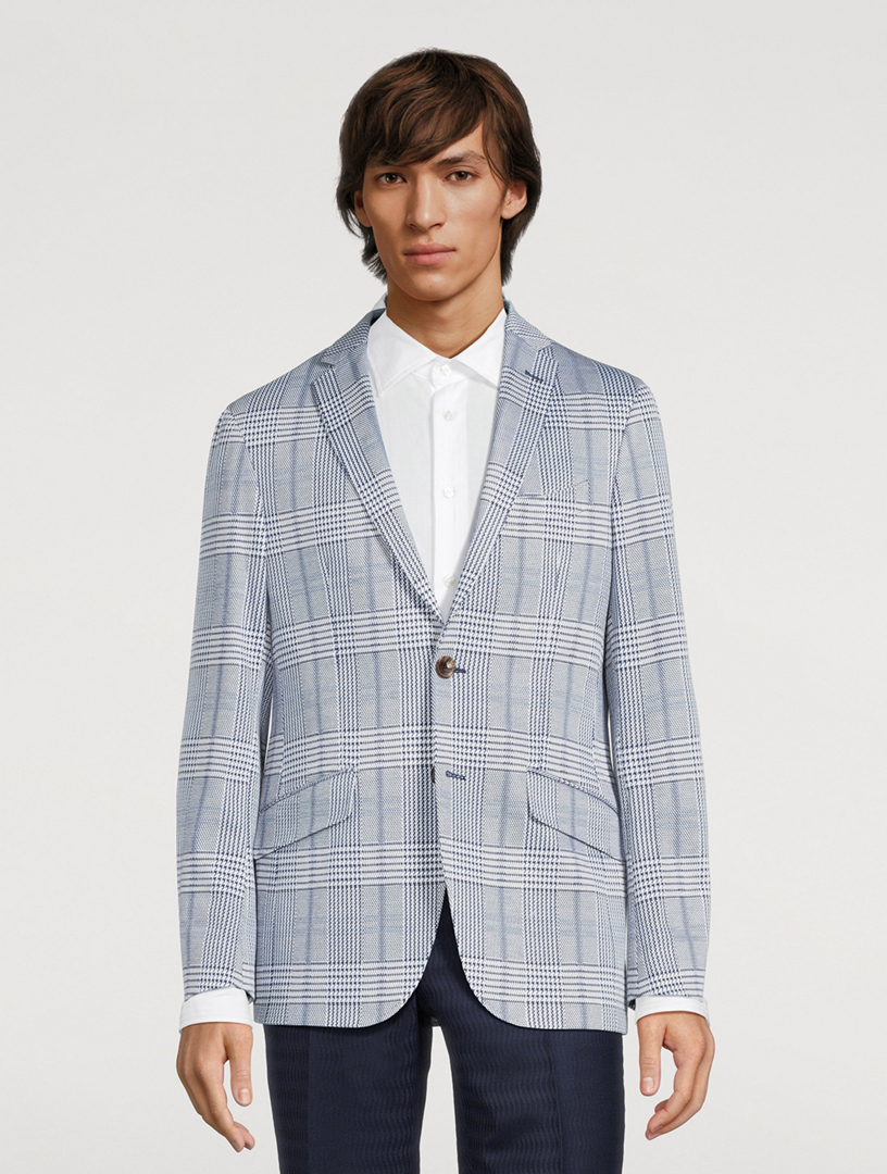 Check Blazer Jacket