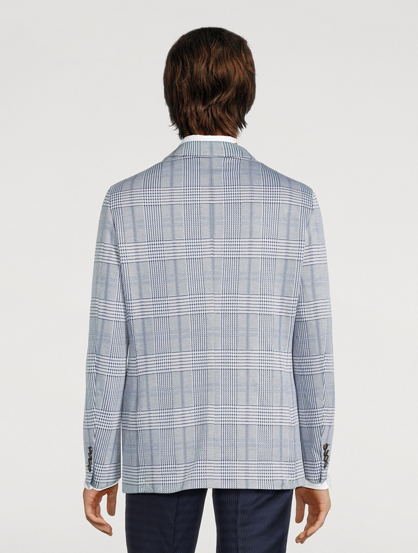 Check Blazer Jacket