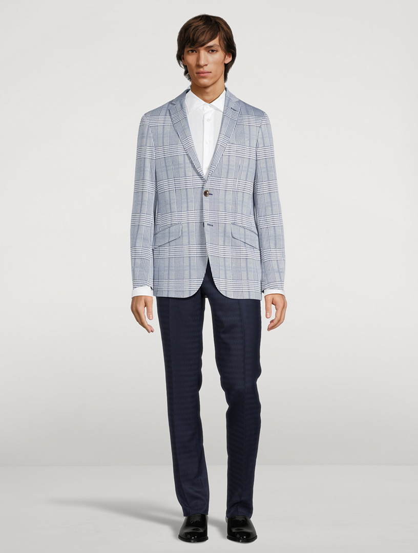Check Blazer Jacket