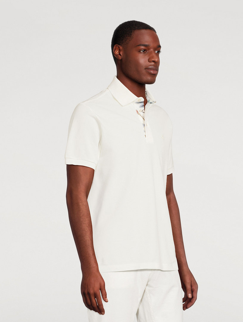 Cotton Pique Polo Shirt