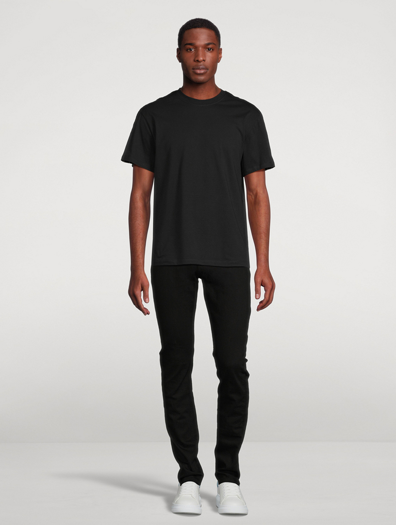 Logo Tape Cotton T-Shirt