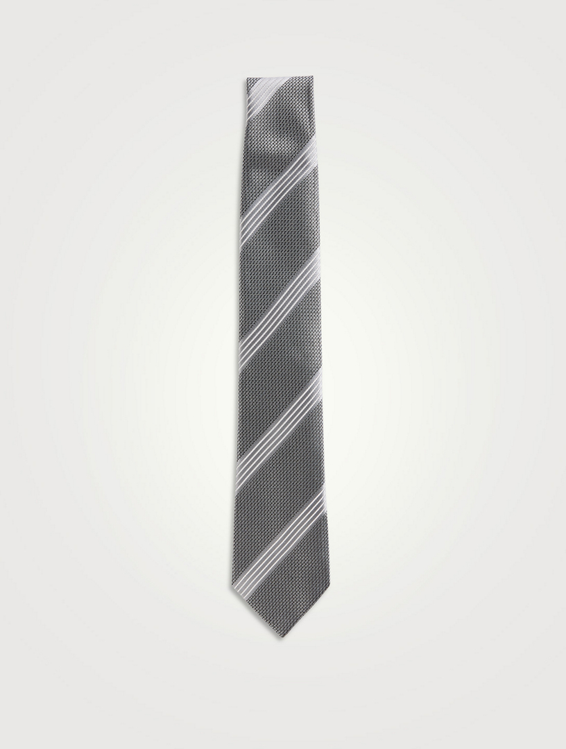 Silk Striped Tie