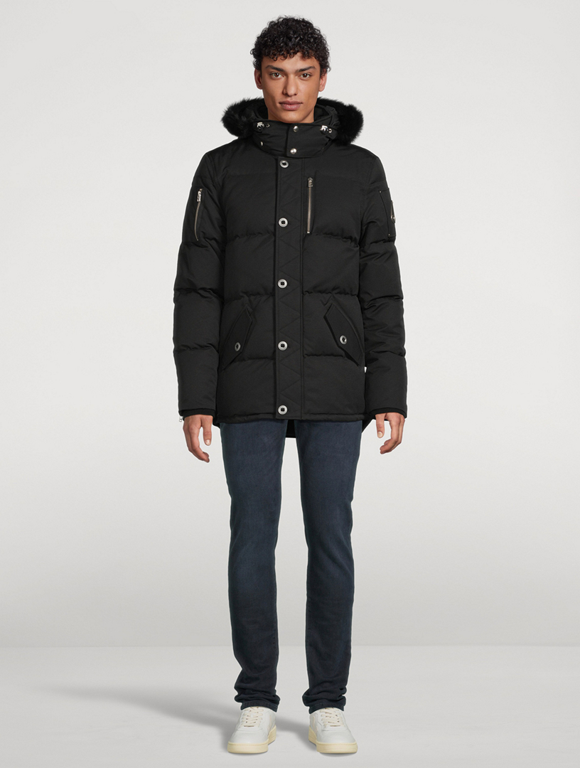Original 3Q Shearling-Trimmed Jacket