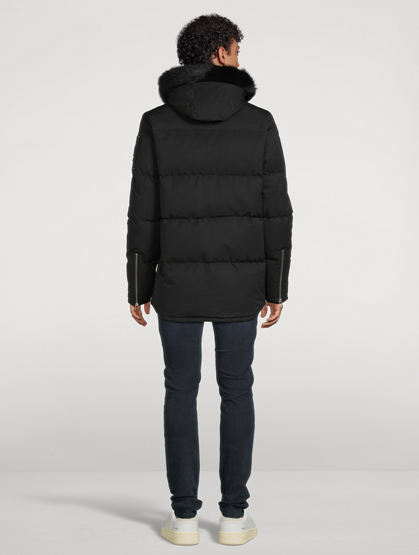 Original 3Q Shearling-Trimmed Jacket