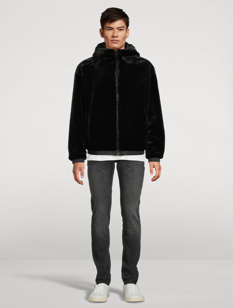Borden Monogram Bunny Reversible Jacket