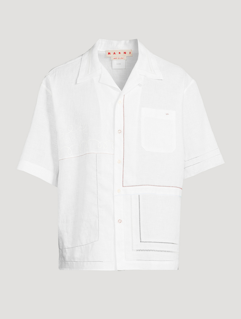 Linen Bowling Shirt