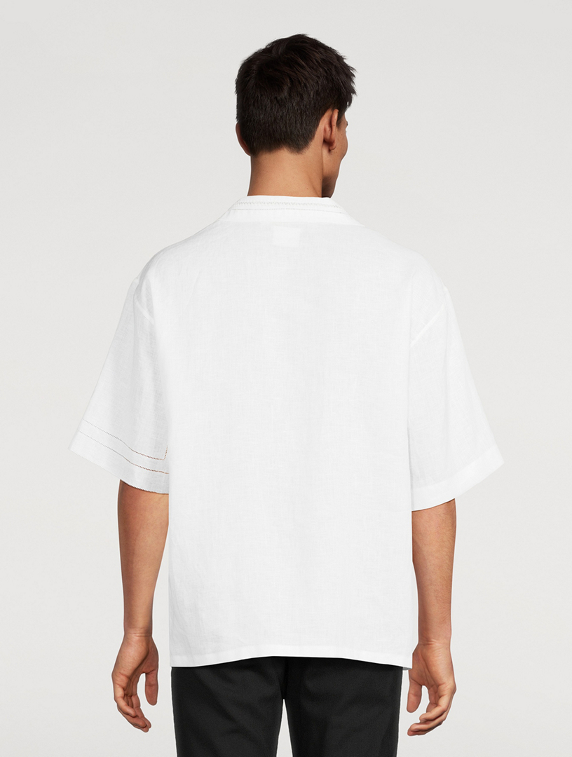 Linen Bowling Shirt