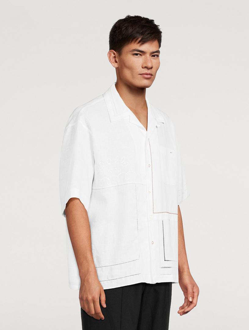 Linen Bowling Shirt