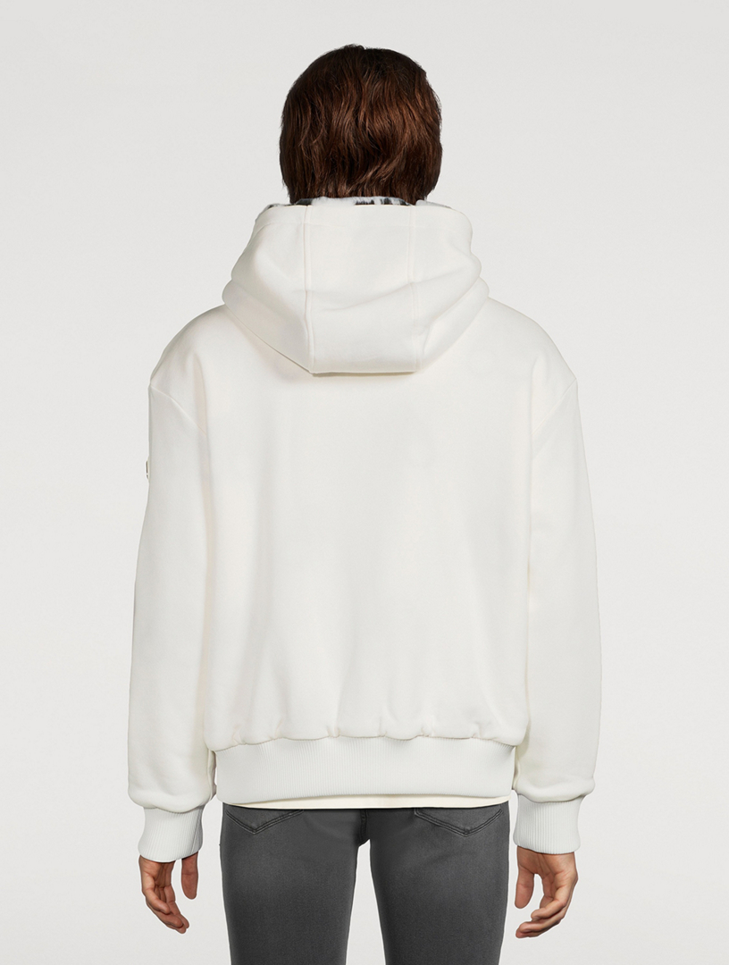 Borden Bunny Monogram Reversible Zip Hoodie