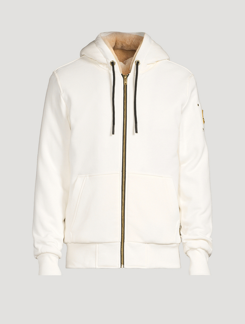 MOOSE KNUCKLES Linden Bunny Zip Hoodie | Holt Renfrew