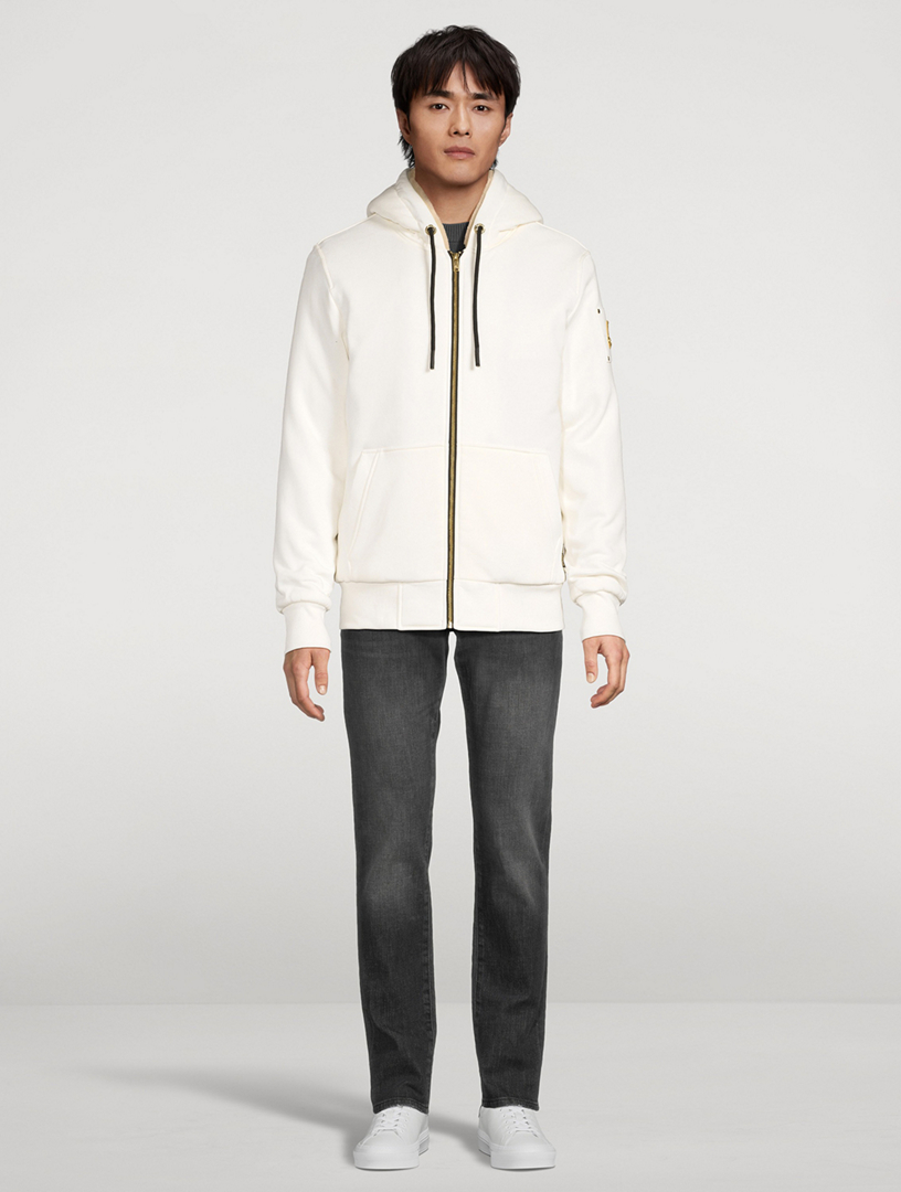 MOOSE KNUCKLES Linden Bunny Zip Hoodie | Holt Renfrew