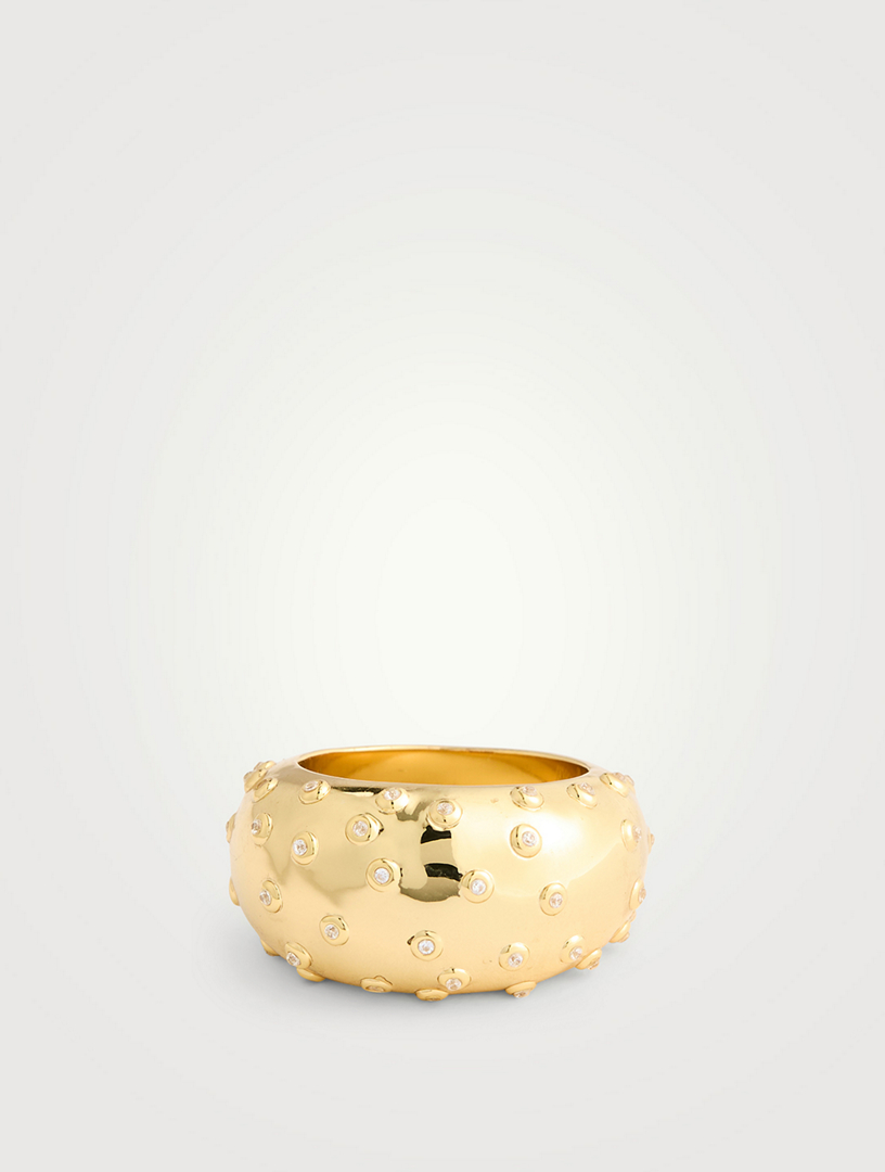 Pavé Molten Ring