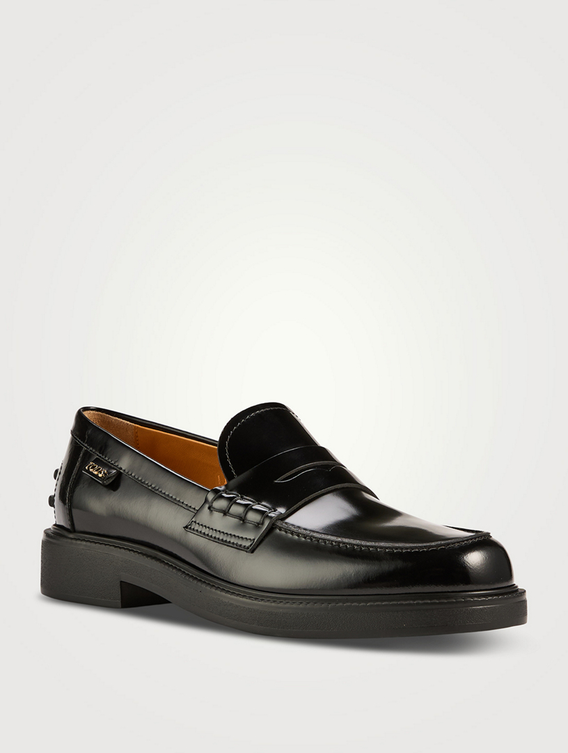 Leather Penny Loafers