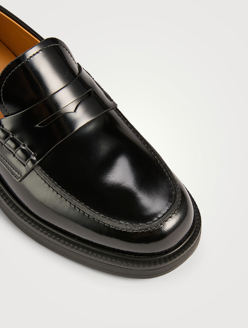 Leather Penny Loafers