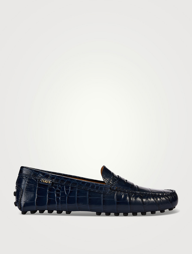 Croc embossed shoes hot sale
