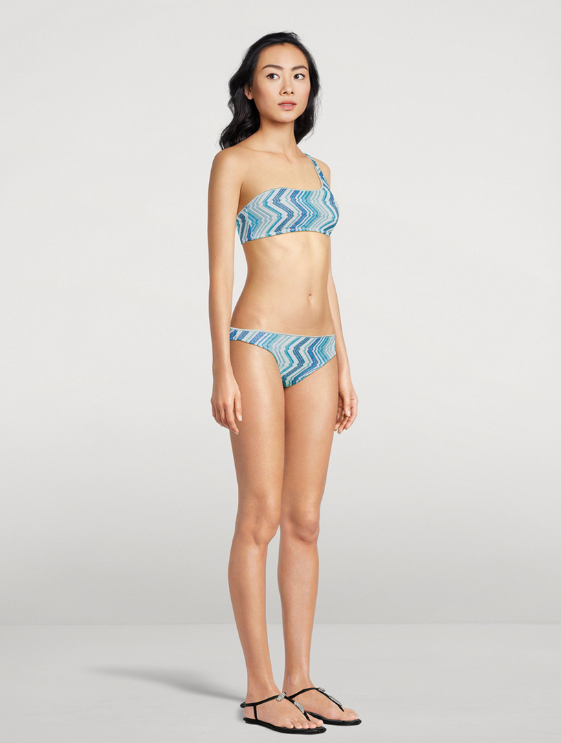 One-Shoulder Bikini Set