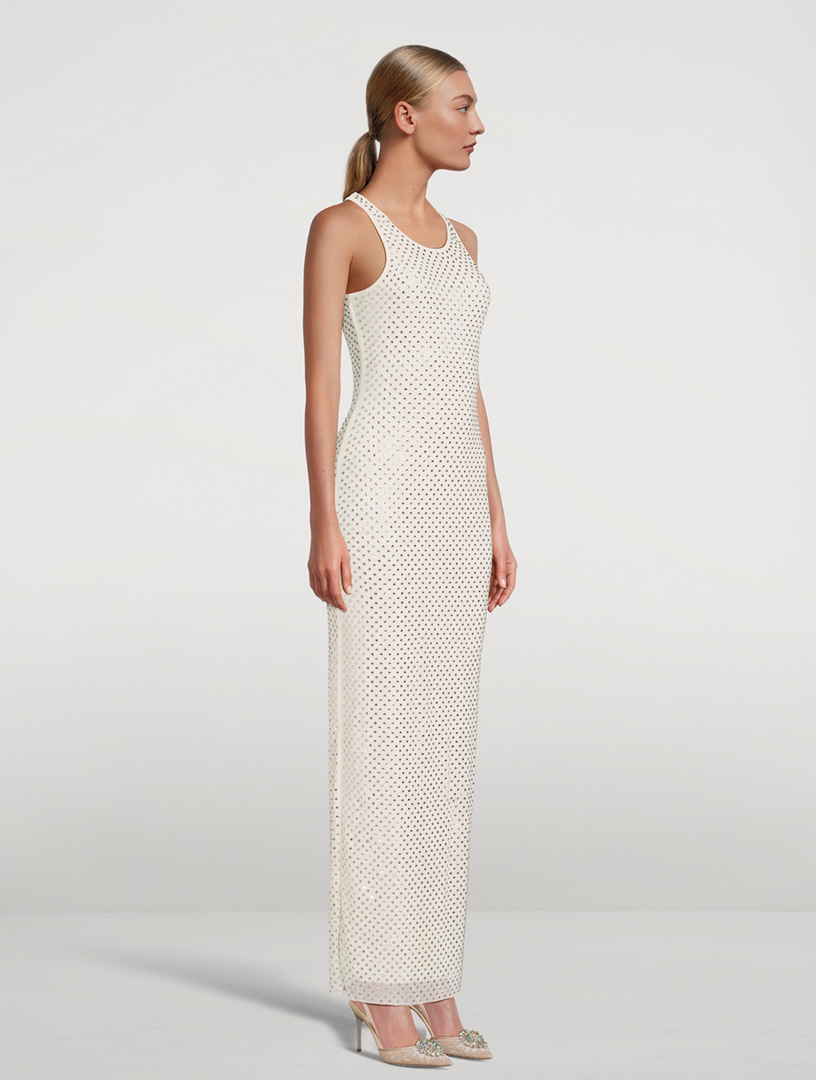 SELF PORTRAIT Beaded Jersey Gown Holt Renfrew