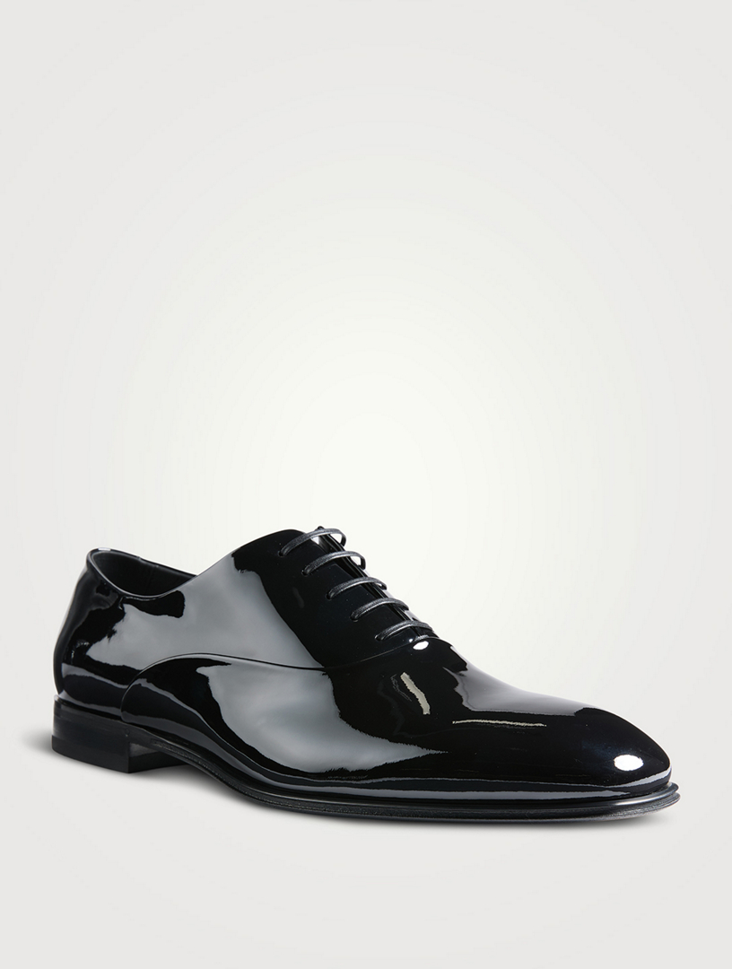 Patent Leather Oxford Shoes