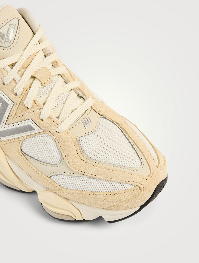 9060 Leather And Mesh Sneakers