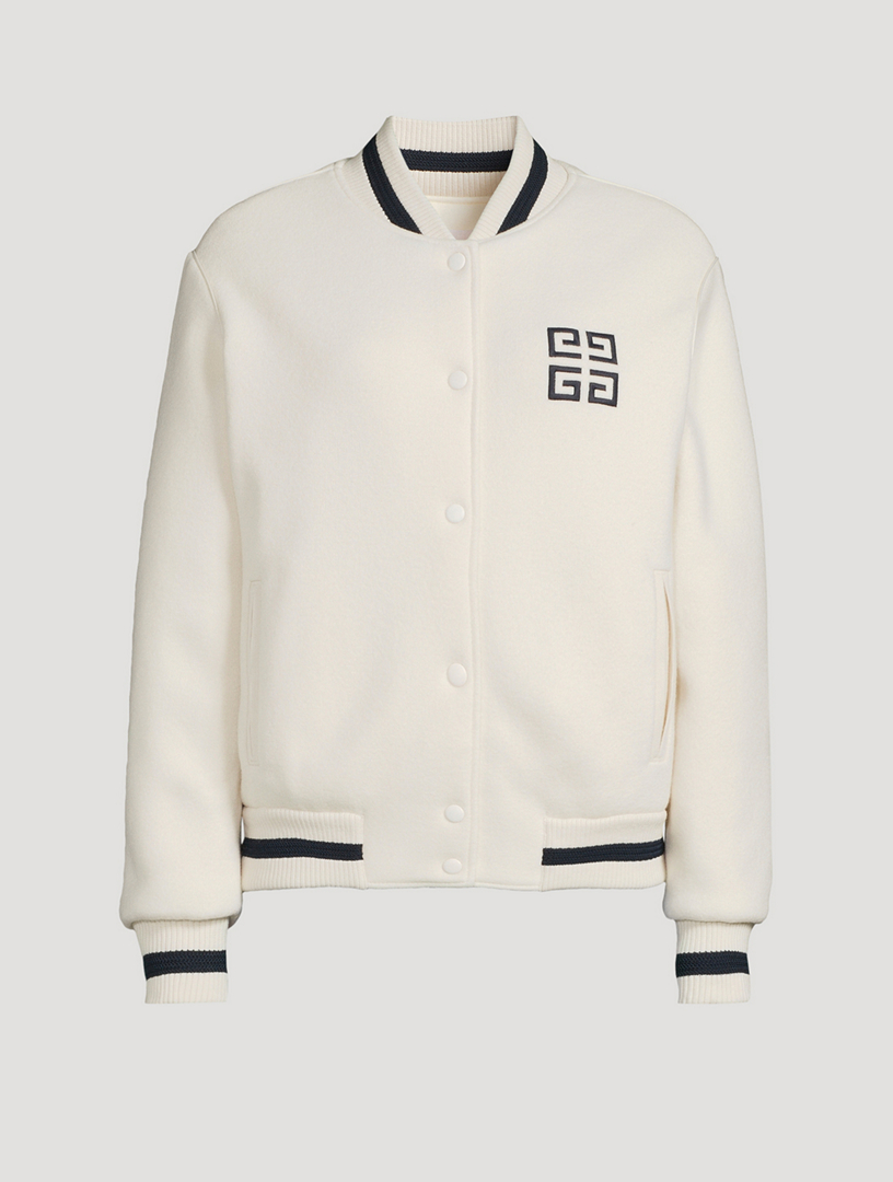 Givenchy white track jacket best sale