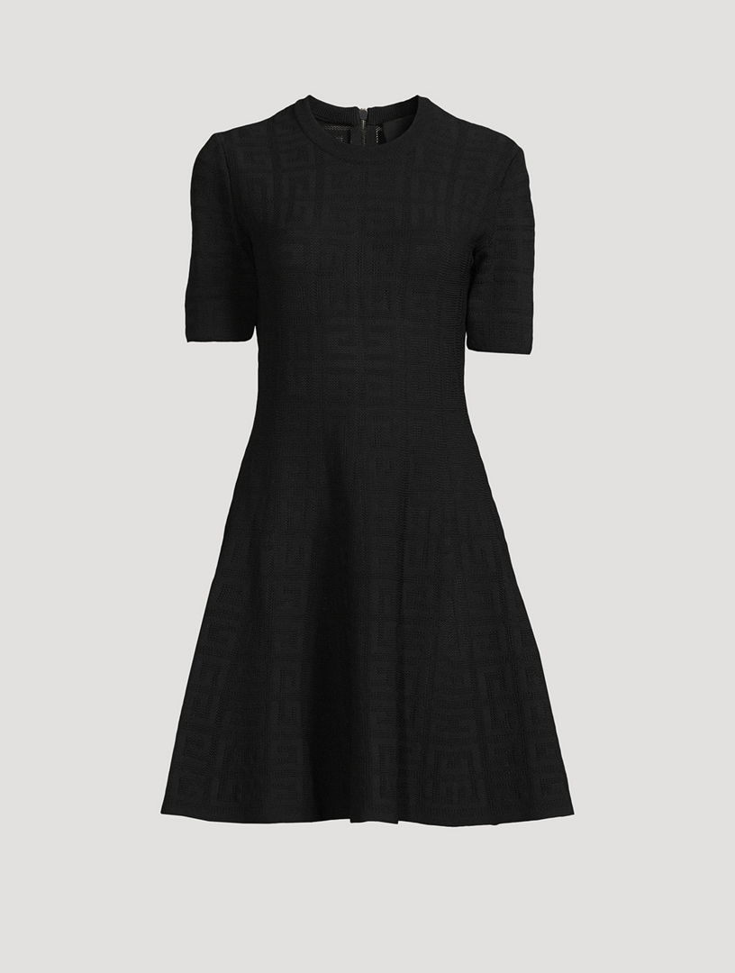 4G Jacquard Mini Dress