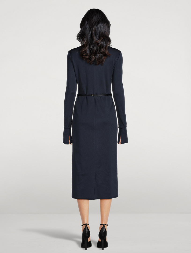 Belted Polo Dress