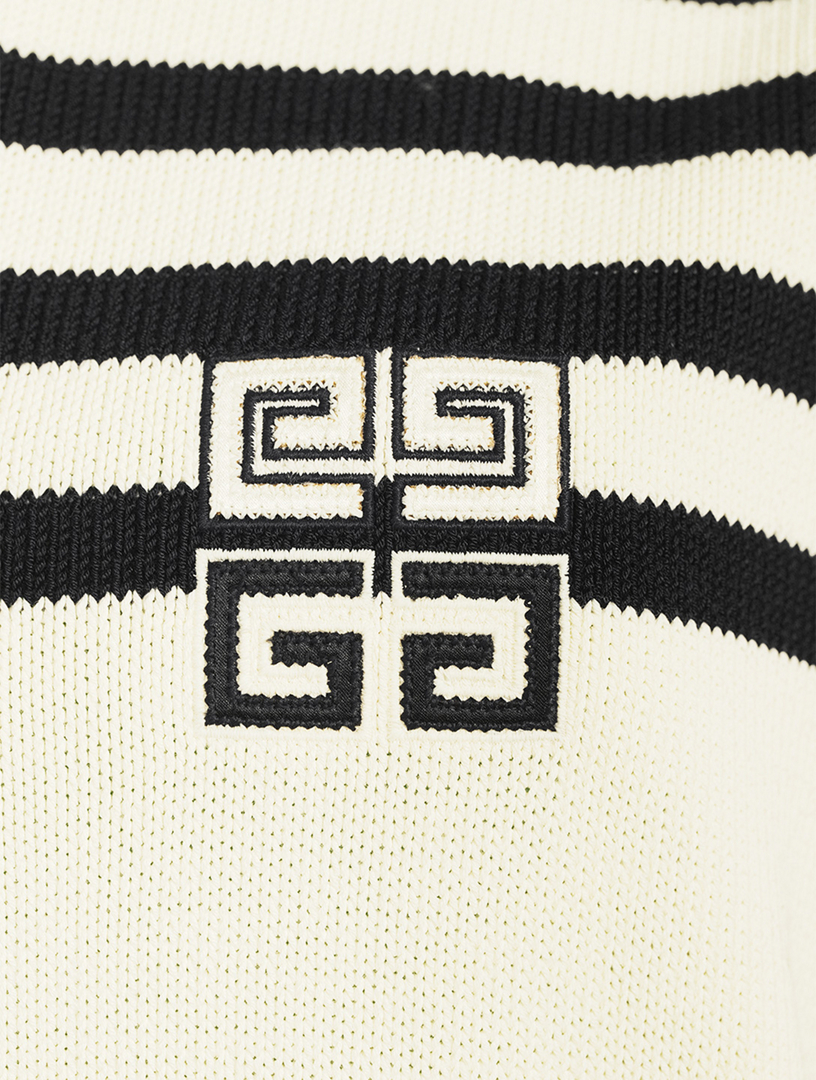 Givenchy logo stripe sweater hotsell