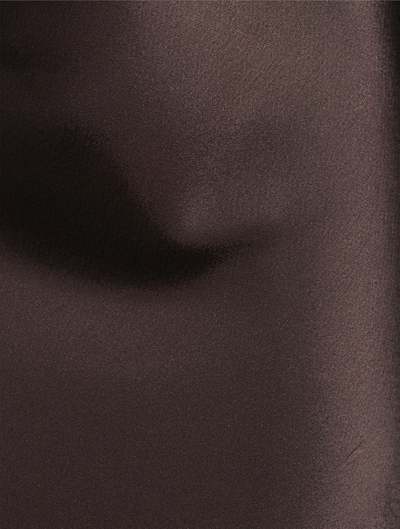 Valetta Satin Slip Skirt