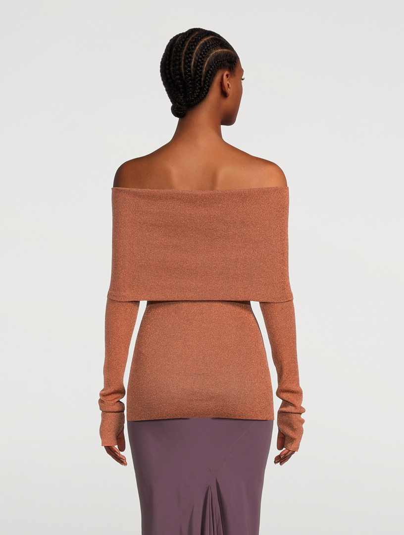 Corte Off-The-Shoulder Sweater