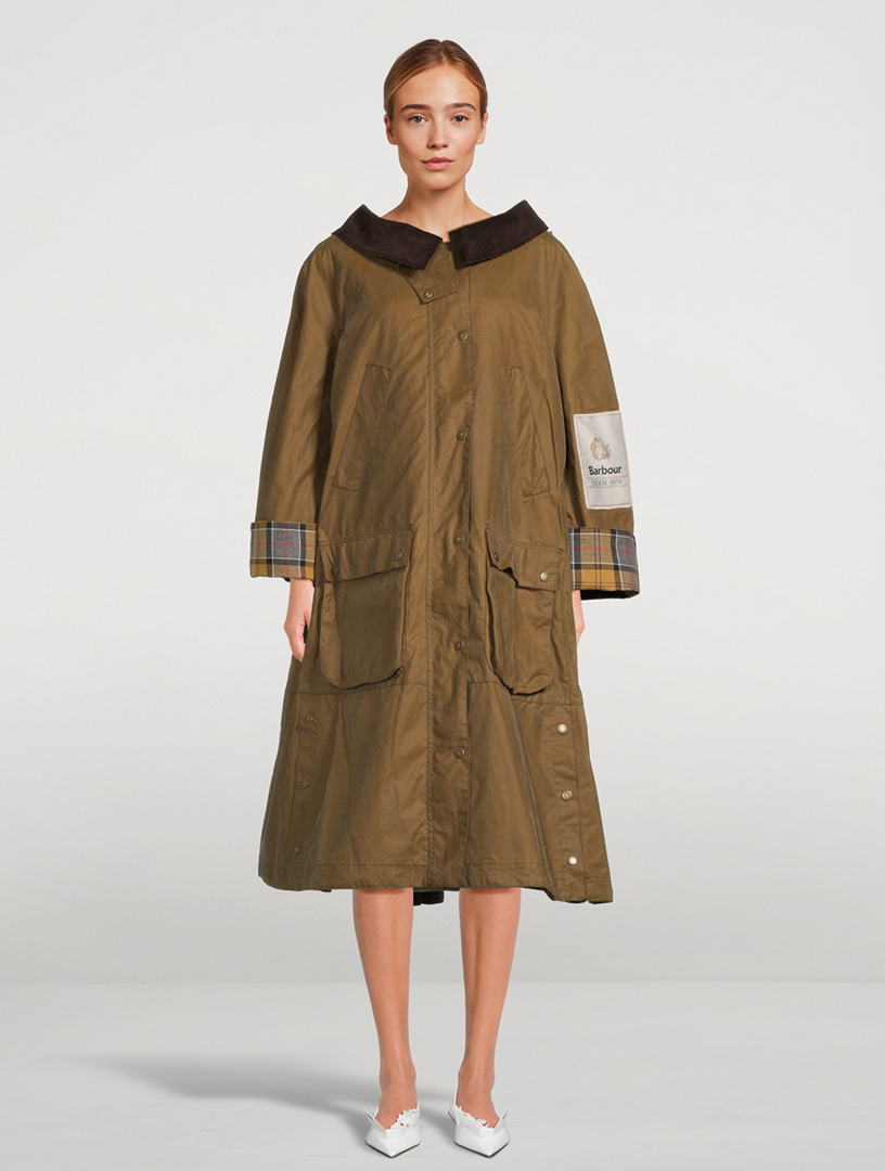 Erdem x Barbour Waxed Cotton Coat