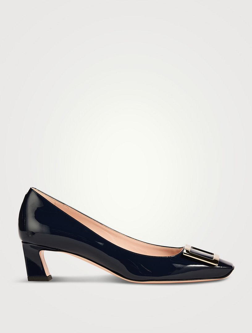 ROGER VIVIER Belle Vivier Trompette 45 Patent Leather Pumps Holt Renfrew