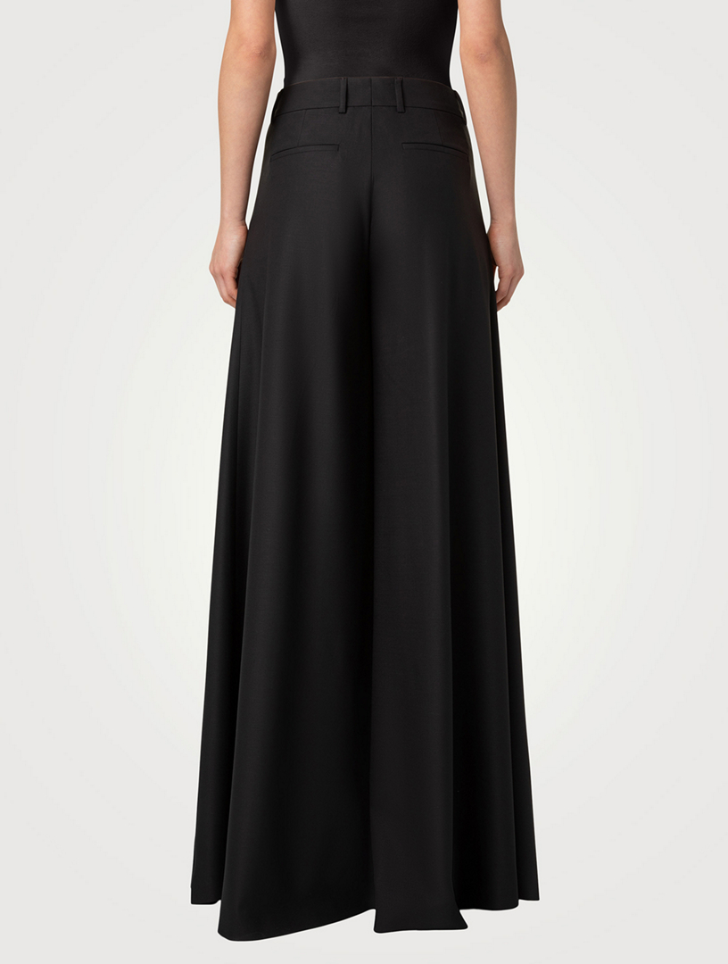 Fiorello Cotton Gabardine Palazzo Pants