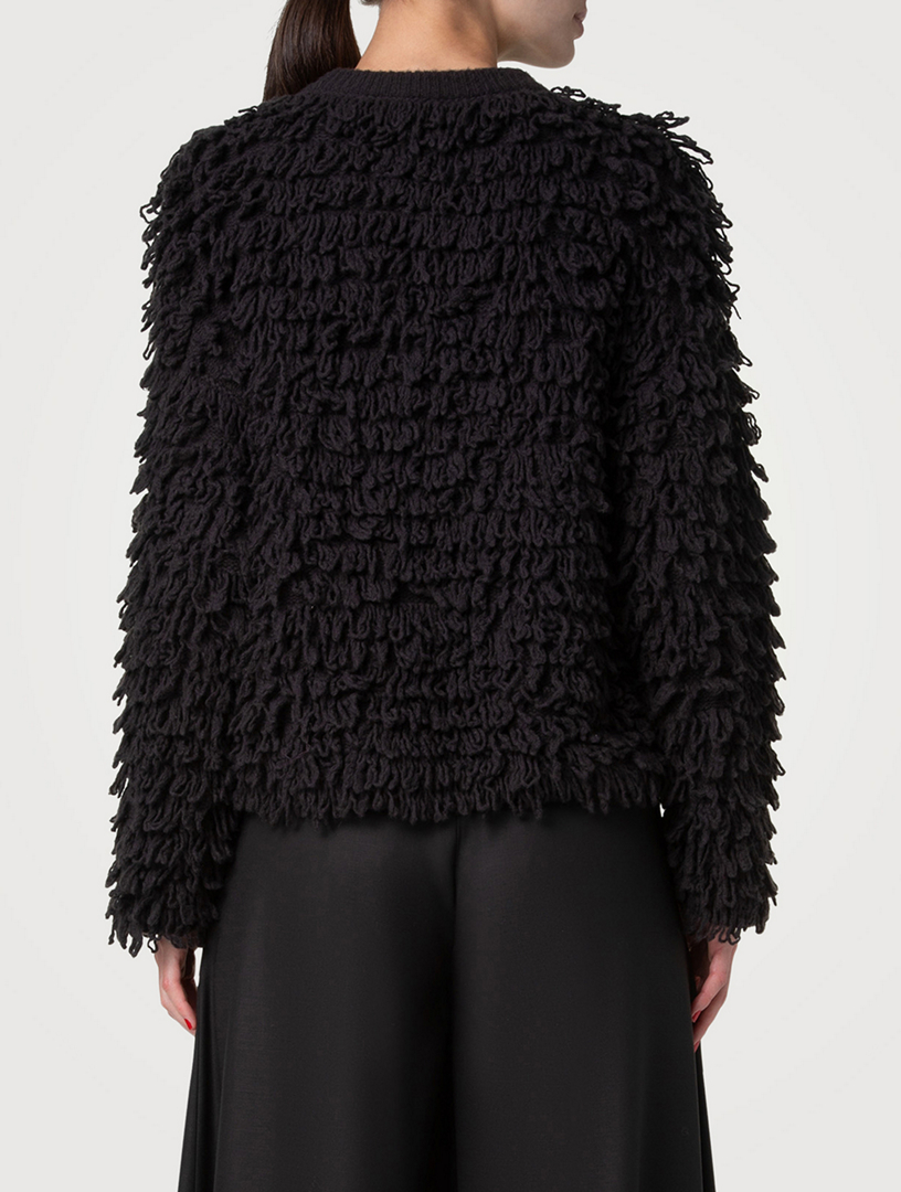 Wool Silk And Cashmere Knit Sweater