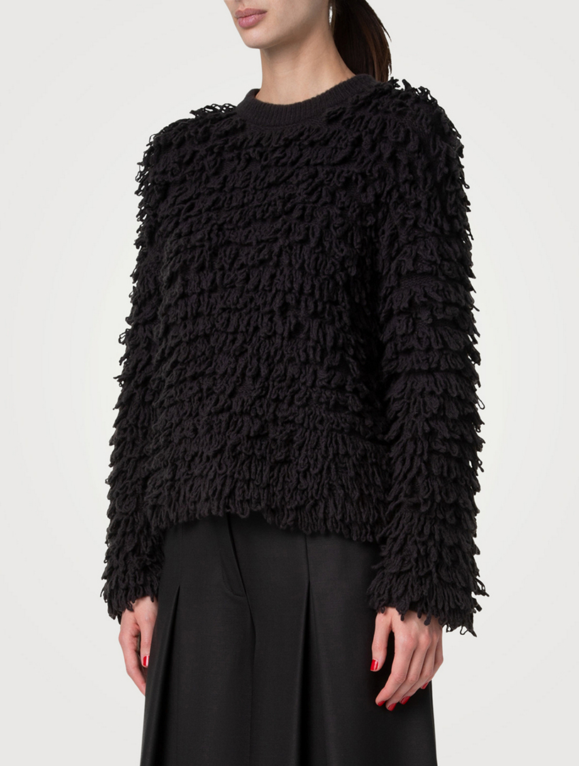 Wool Silk And Cashmere Knit Sweater