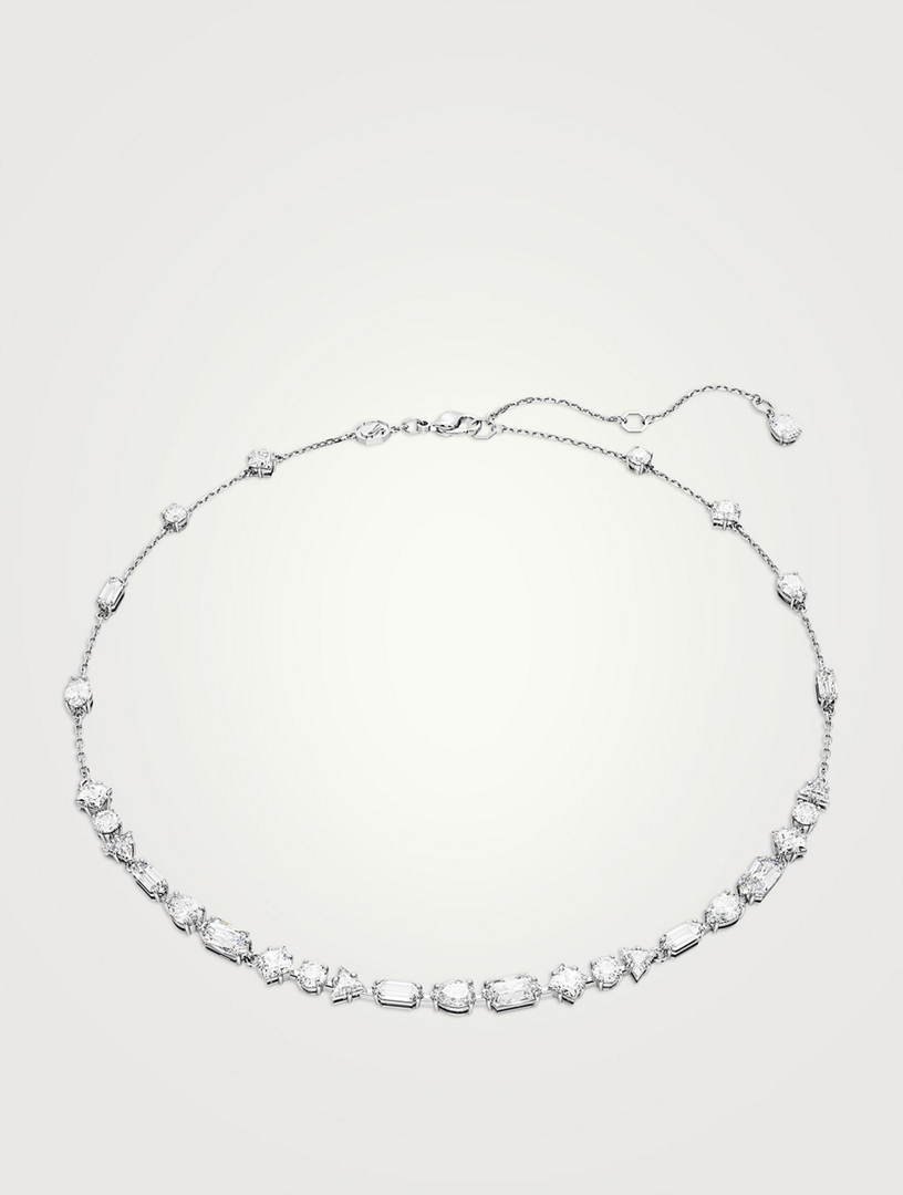 SWAROVSKI Mesmera Scattered Design Mixed Cut Necklace