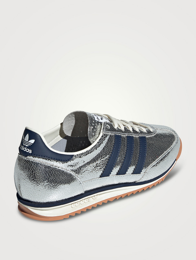 SL 72 OG Metallic Leather Sneakers
