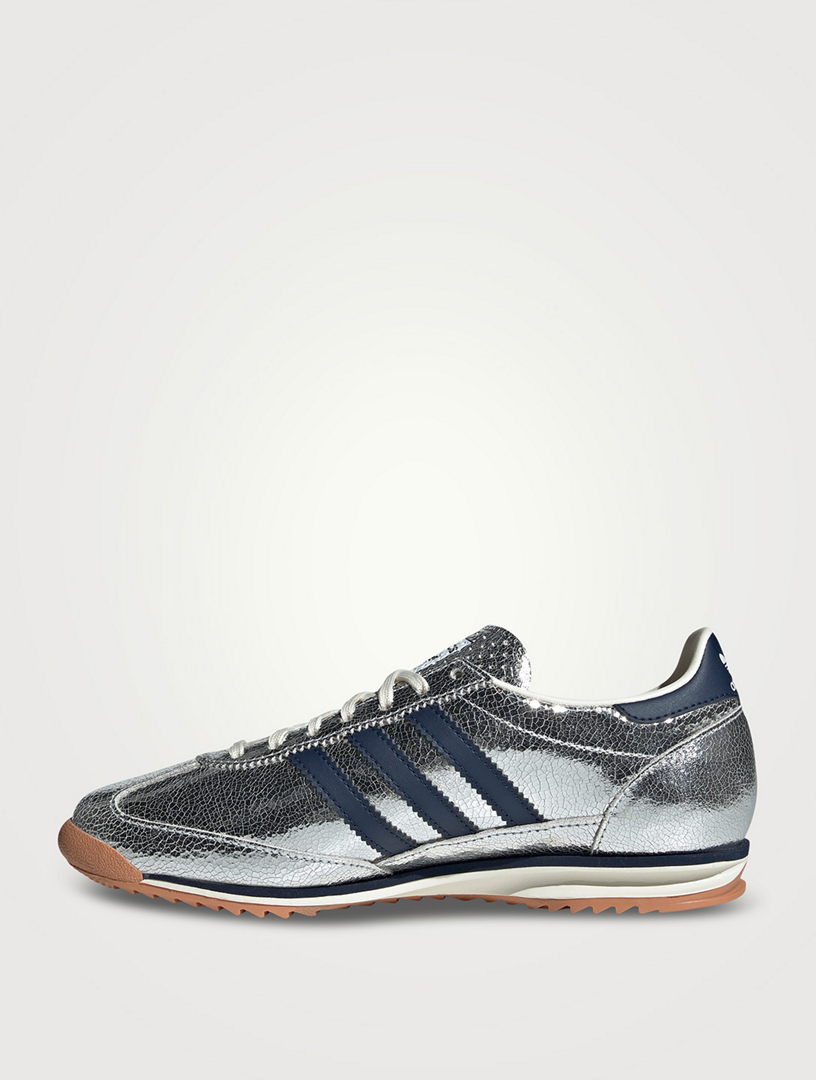 SL 72 OG Metallic Leather Sneakers