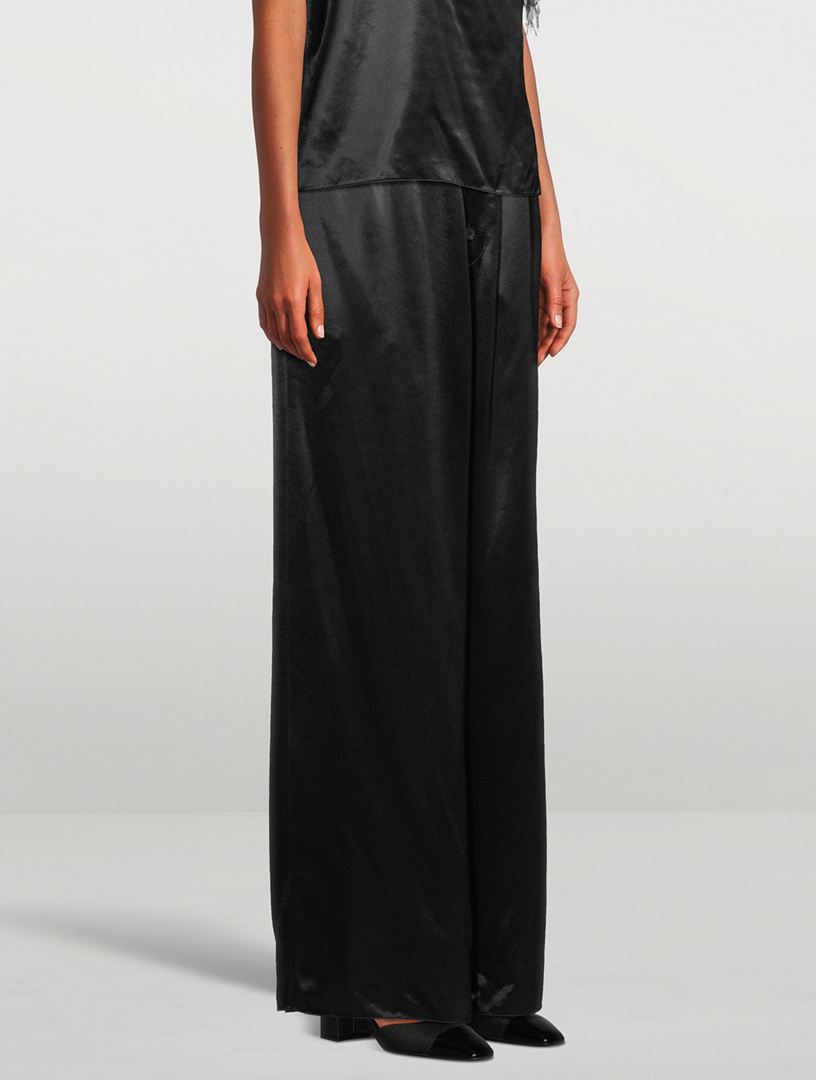 Satin Pajama Trousers