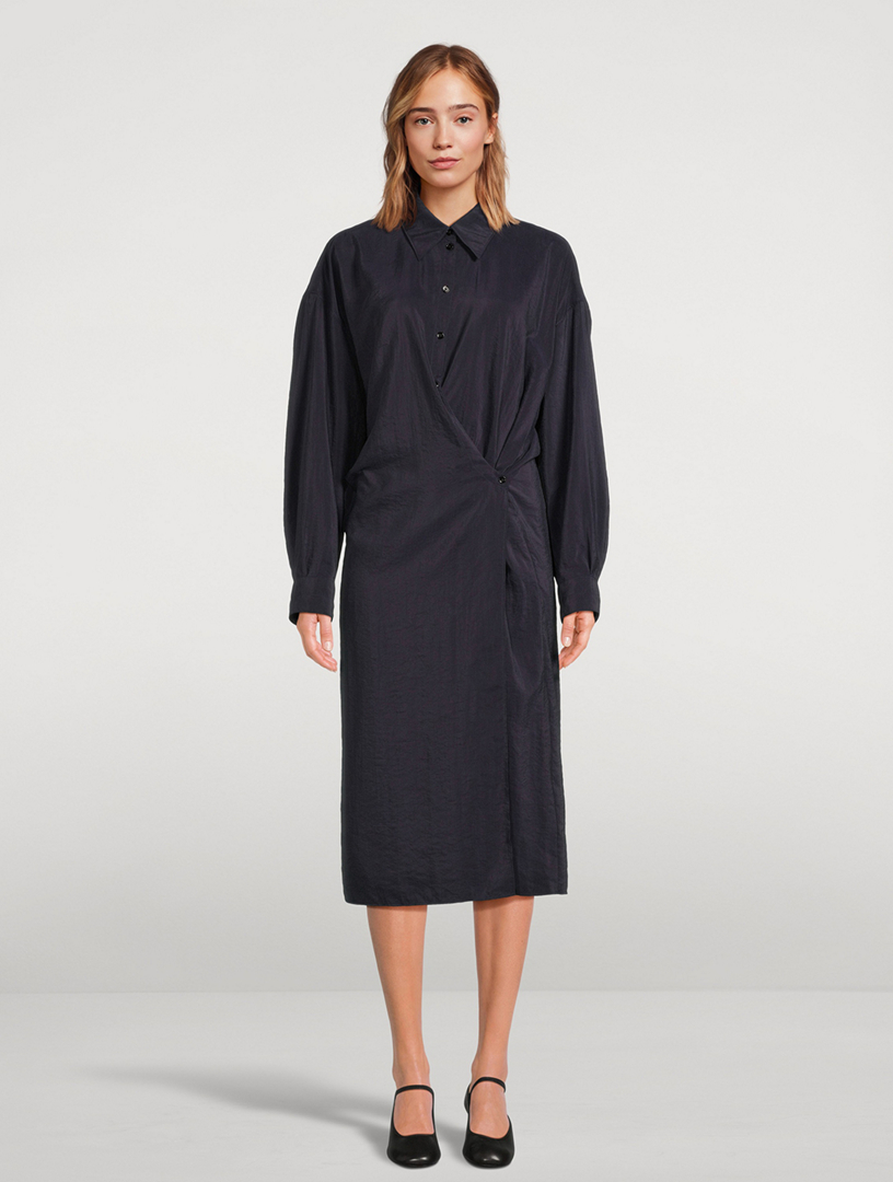 LEMAIRE Twisted Shirt Dress Holt Renfrew